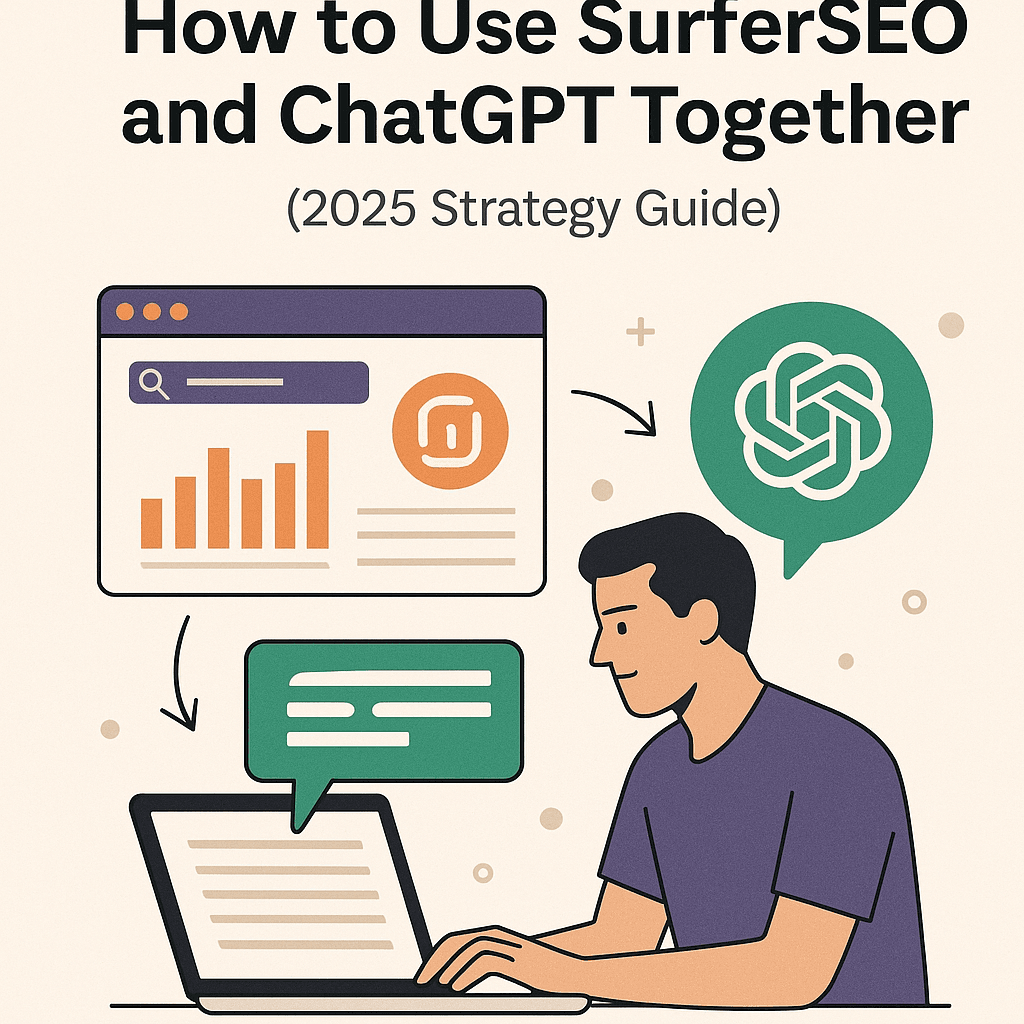 SurferSEO and ChatGPT combined workflow for SEO content 2025