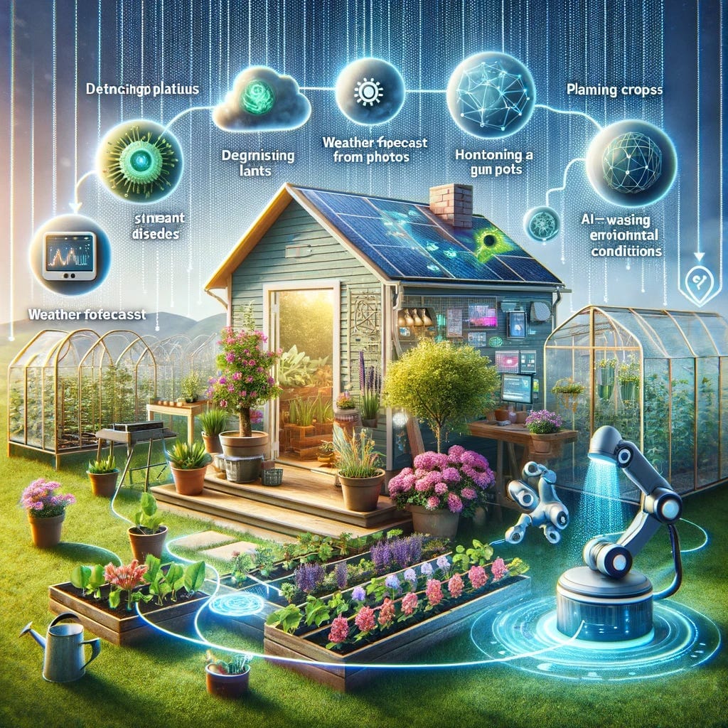 AI Garden Watering System 2025 with Arduino and sensors